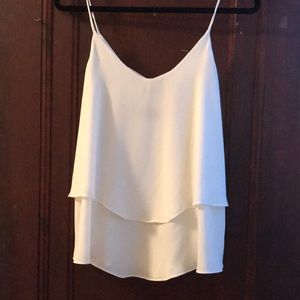 White Francesca’s tank top